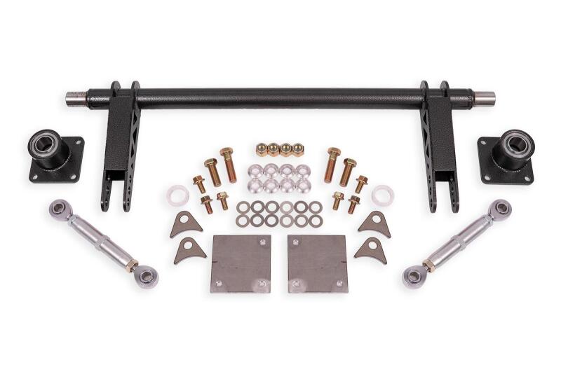 BMR Suspension BMR 79-04 Ford Mustang 1.375in Rear Weld-on Anti-roll Bar Kit Hollow - Black Hammertone