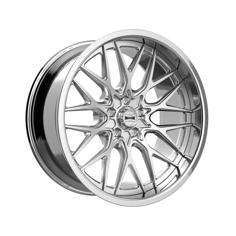 Ridler Wheels Ridler 681 22x9 / 5x127 BP / 0mm Offset / 83.82mm Hub Brushed w/ Polished Lip Wheel