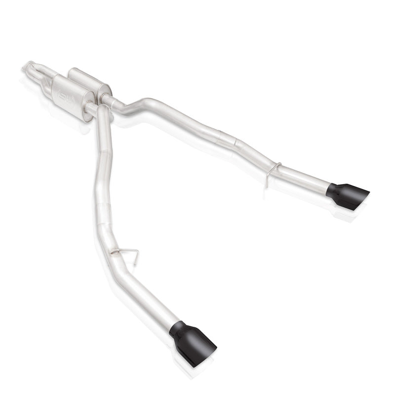 Stainless Works 2019+ Ram Legend Catback With Black Tips