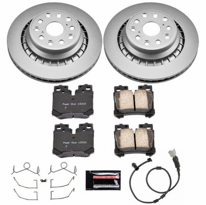 PowerStop Power Stop 07-09 Lexus LS460 Rear Z17 Evolution Geomet Coated Brake Kit