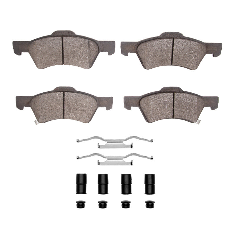 R1 Concepts R1 2001-2007 Chrysler Voyager Front R1 Semi Met Pads & Hardware Kit