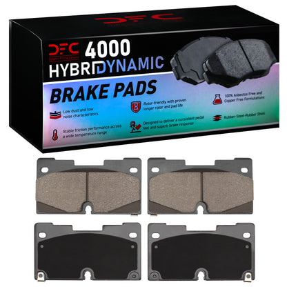DFC 19-26 GMC Yukon XL Front 4000 Hybridynamic Brake Pads