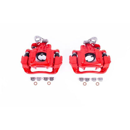 PowerStop Power Stop 2009 Ford Flex Rear Red Calipers w/Brackets - Pair