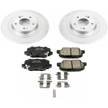 PowerStop Power Stop 14-18 Mitsubishi Outlander Rear Z17 Evolution Geomet Coated Brake Kit