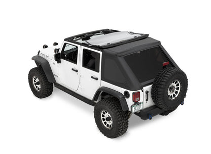 Bestop 07-18 Jeep Wrangler JK 4-Door Ascent (Black Diamond)