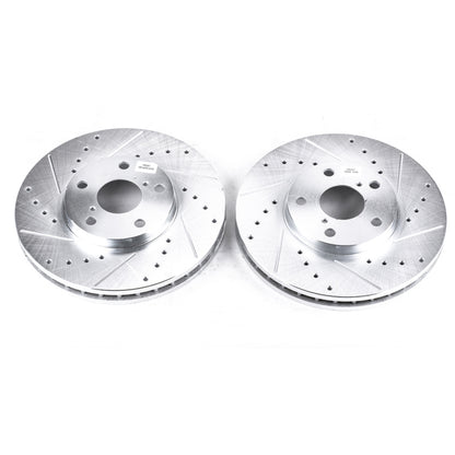 PowerStop Power Stop 93-05 Lexus GS300 Front Evolution Drilled & Slotted Rotors - Pair