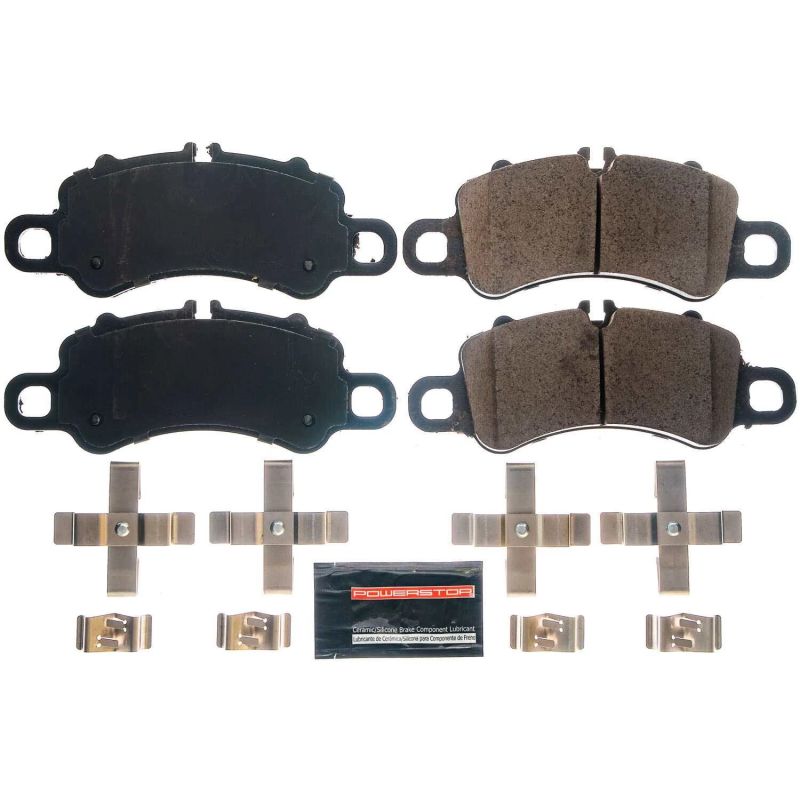 PowerStop Power Stop 17-18 Porsche 718 Boxster Front Z23 Evolution Sport Brake Pads w/Hardware