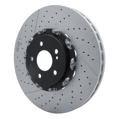 DFC 07-25 Mercedes-Benz E63 AMG Front Drilled and Slotted Hi-Carbon Alloy Geomet Coated Rotor