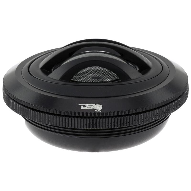 DS18 2.5in Dome Tweeters Neodymium Aluminum Body 50 Watts RMS 1in Silk Vc 4 ohm