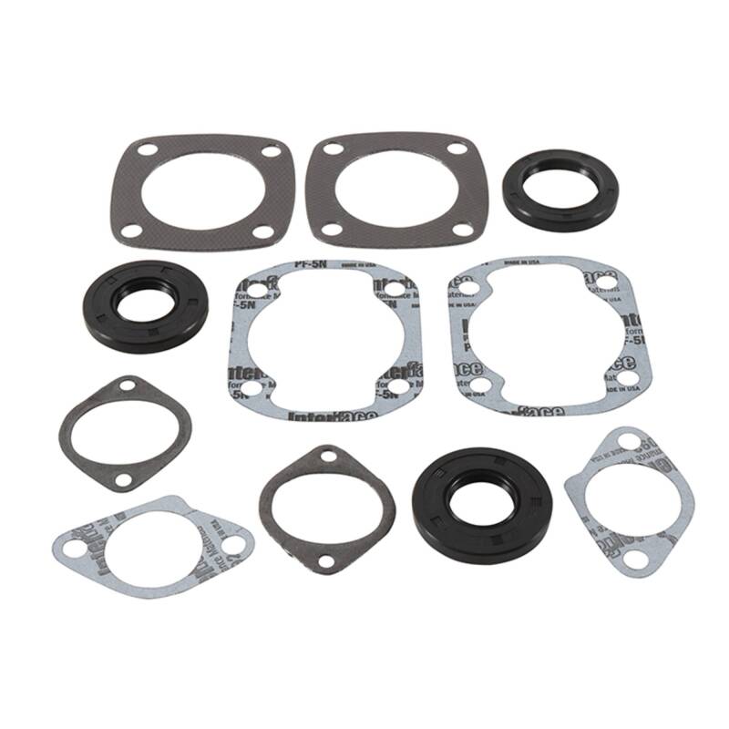 Vertex Pistons Vertex Gaskets 73-79 Ski-Doo Elan 250/Deluxe/250 SS Complete Gasket Kit w/ Oil Seals