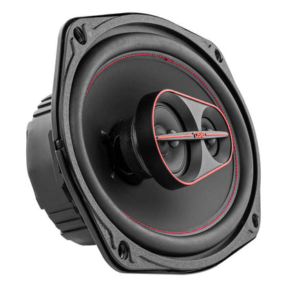 DS18 6x9in 60 Watts RMS 4 ohm 3-Way Coaxial Speaker System Universal Fit