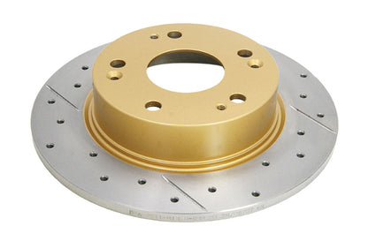 DBA 04-08 Acura TSX Rear Street Series Drilled & Slotted Rotor w/Gold Hat