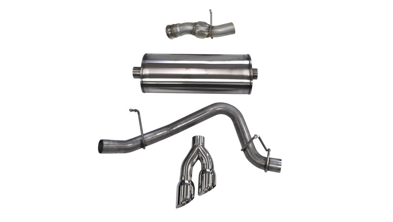 CORSA Performance Corsa 2015-2020 GMC Yukon Denali 6.2L V8 Single Side Exit Cat-Back Exhaust w/ Polished Tips