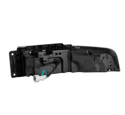 AlphaRex 23-25 Nissan Z Nova-Series Twin-Loop Style Prismatic LED Tail Lights - Alpha Black