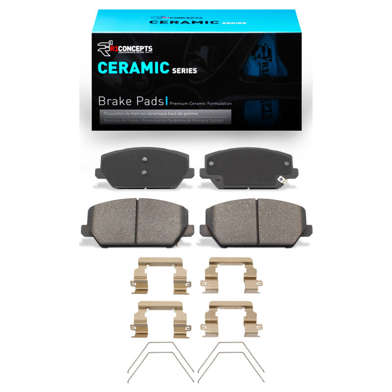 R1 Concepts R1 22-25 Hyundai Elantra N Front Ceramic Pads & Hardware Kit