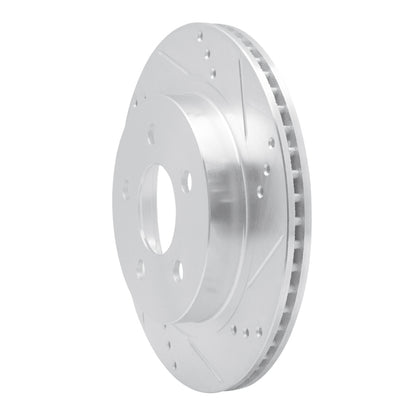R1 Concepts R1 93-97 Chevrolet Camaro Rear Right Drilled & Slotted Silver Brake Rotor