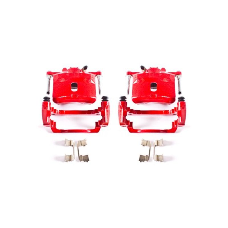 PowerStop Power Stop 01-05 Acura EL Front Red Calipers w/Brackets - Pair