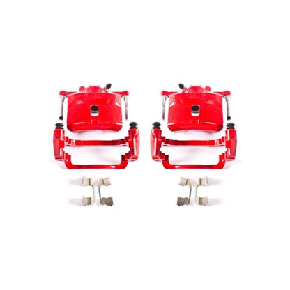 PowerStop Power Stop 01-05 Acura EL Front Red Calipers w/Brackets - Pair