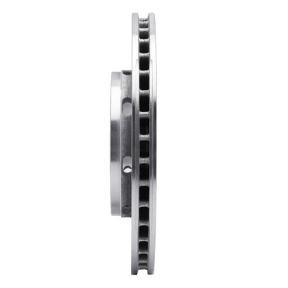 R1 Concepts R1 00-04 Volvo V40 Front Right Drilled & Slotted Silver Brake Rotor