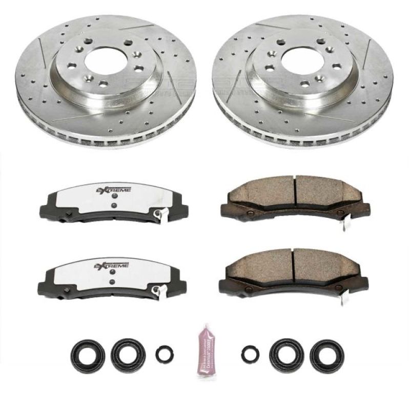 PowerStop Power Stop 06-11 Buick Lucerne Front Z26 Street Warrior Brake Kit