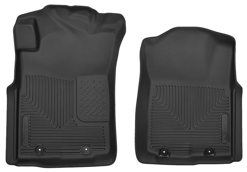 Husky Liners 05-11 Toyota Tacoma Pickup(Crew / Ext / Std Cab) X-Act Contour Black Front Floor Liners