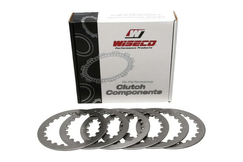 Wiseco Clutch Plate Kit - 6 Steel Clutch Basket
