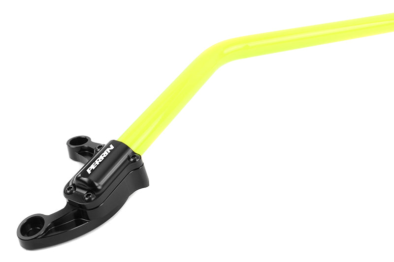 Perrin Performance PERRIN 08-14 WRX/STI/Impreza / 14-18 Forester / 13-17 Crosstrek / 05-09 Legacy FR Strut Bar - Yellow