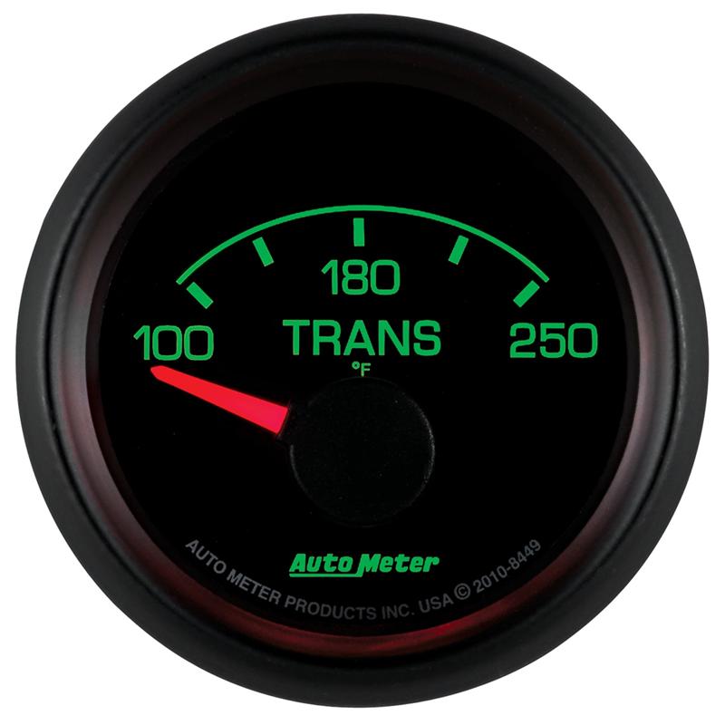 Autometer Factory Match Ford 52.4mm Short Sweep Electronic 100-250 Deg F Transmission Temp Gauge