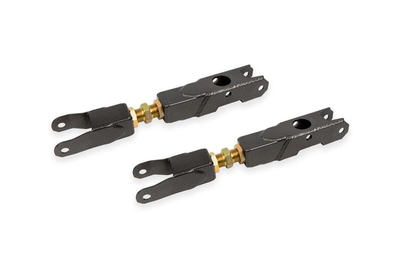 BMR Suspension BMR 16-24 Chevrolet Camaro (6th Gen) Adjustable Rear Lower Control Arm - Black Hammertone
