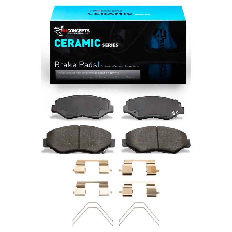 R1 Concepts R1 2002-2021 Acura ILX Front R1 Ceramic Pads & Hardware Kit