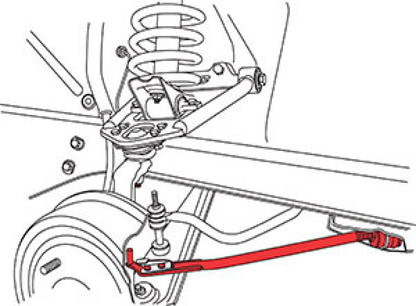 SPC Performance 68-73 Ford Mustang Adj. Caster Rods