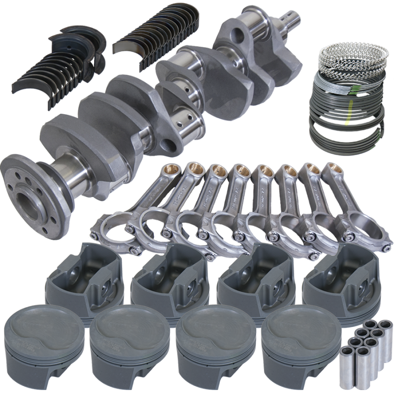 Eagle Chevy 350 3.750in Crank 5.700in I-Beam Rods -16cc 4.040in Pistons Rotating Assembly