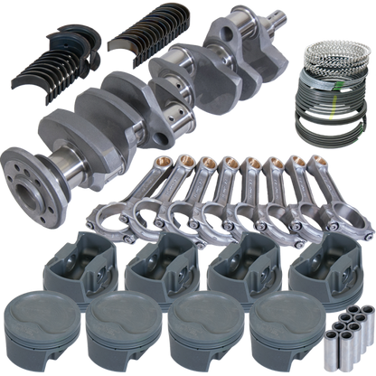 Eagle Chevy 350 3.750in Crank 5.700in I-Beam Rods -16cc 4.040in Pistons Rotating Assembly