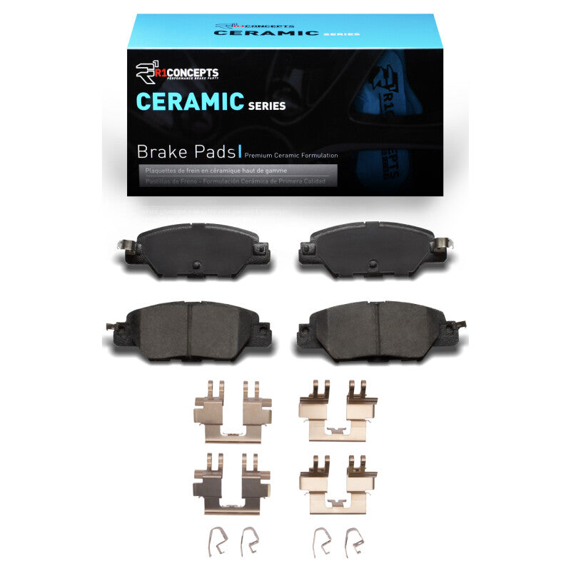 R1 Concepts R1 2016-2025 Mazda CX-5 Rear R1 Ceramic Pads & Hardware Kit