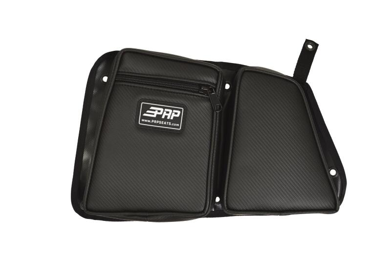 PRP Seats PRP Polaris RZR Rear Door Bag with Knee Pad (Driver Side)- Black
