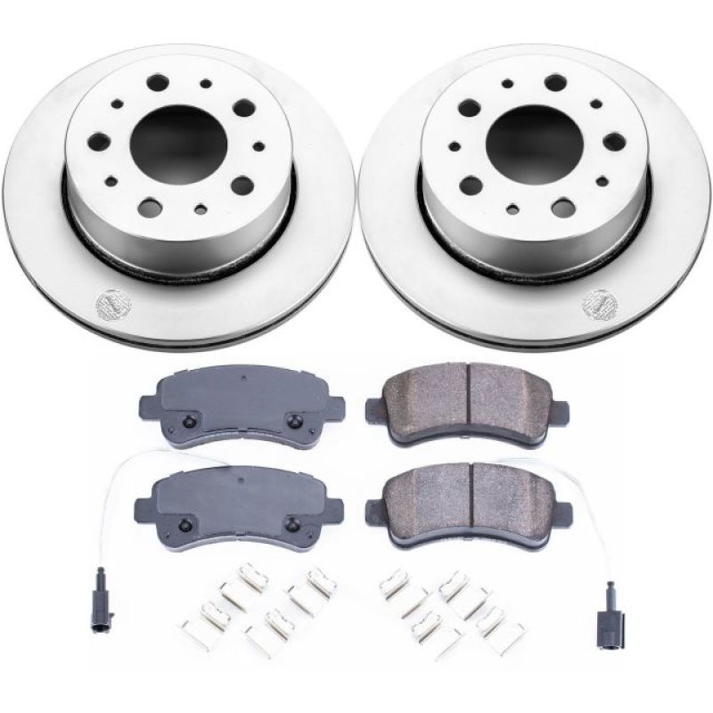 PowerStop Power Stop 14-15 Ram ProMaster 1500 Rear Z17 Evolution Geomet Coated Brake Kit