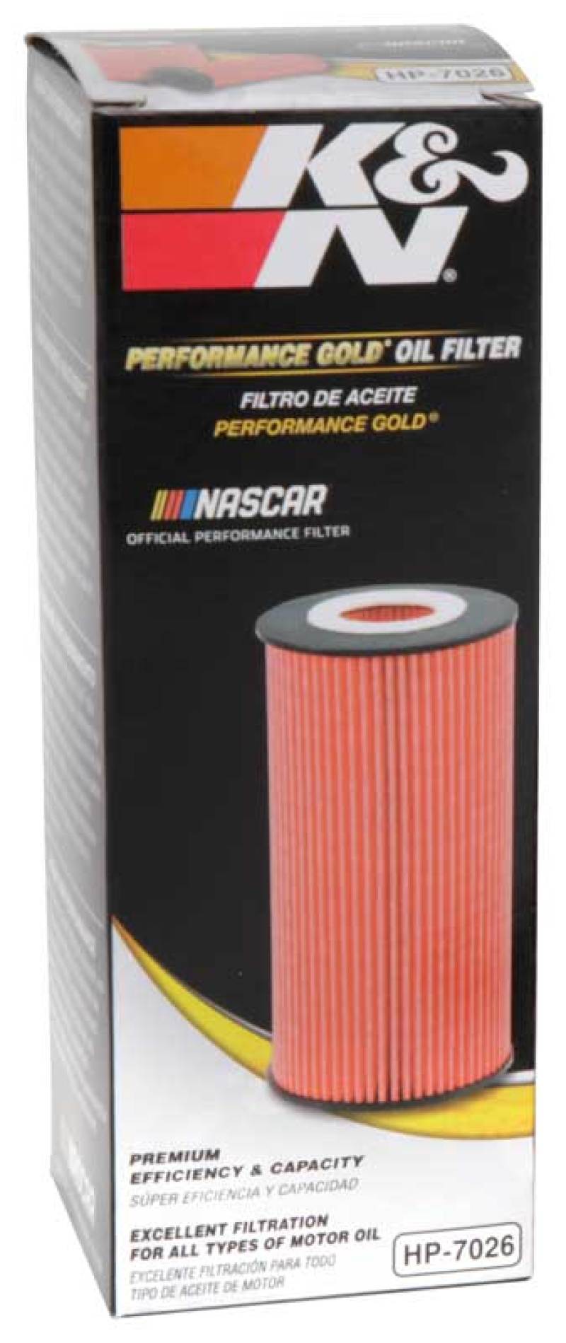 K&N Engineering K&N Performance Oil Filter for 14-17 Dodge Durango 3.6L / 14-17 Jeep Grand Cherokee 3.6L