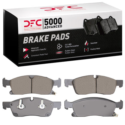 DFC 11-22 Dodge Durango Front 5000 Advanced Ceramic Brake Pads