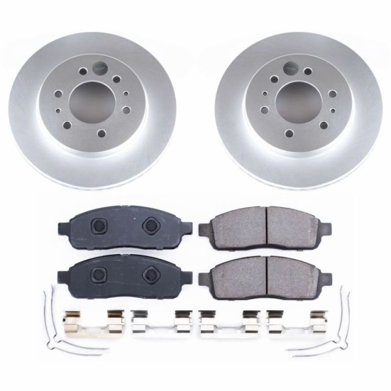PowerStop Power Stop 2009 Ford F-150 Front Z17 Evolution Geomet Coated Brake Kit