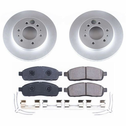 PowerStop Power Stop 2009 Ford F-150 Front Z17 Evolution Geomet Coated Brake Kit