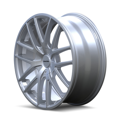Touren 3260 TR60 18x8 / 5x112/120 BP / 40mm Offset / 74.1mm Hub Gloss Hyper Silver Wheel