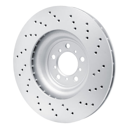 DFC 15-20 BMW M2 Left Front Drilled GeoSPEC Coated Rotor