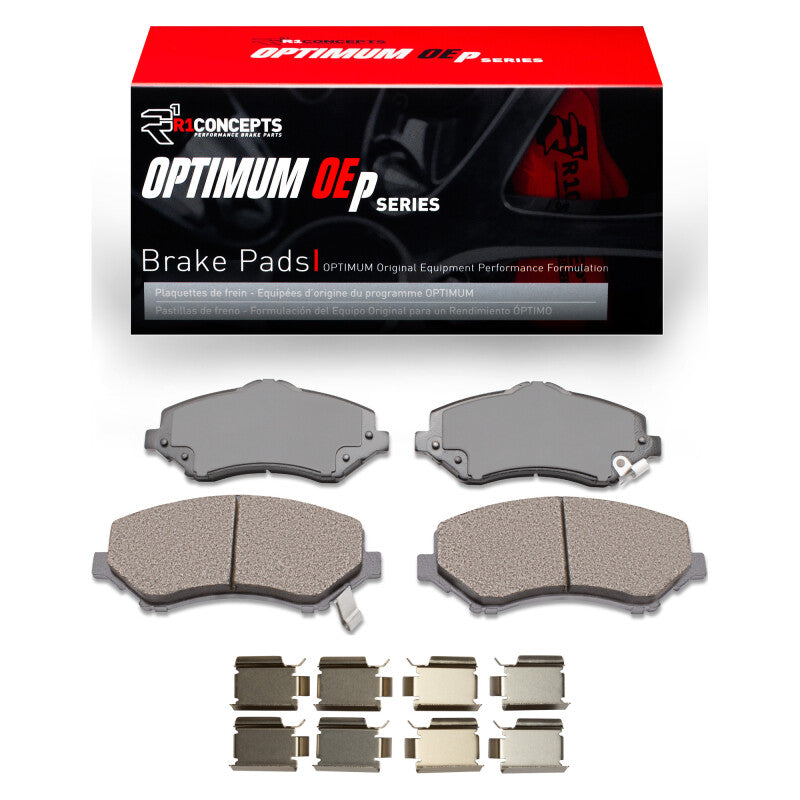 R1 Concepts R1 08-12 Chrysler Town & Country Front Optimum OE Pads & Hardware Kit