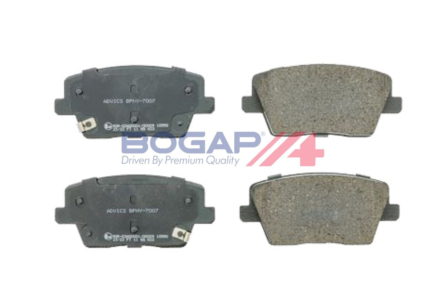 BOGAP Y8210261 Brake Pad Set, Disc Brake | ML Performance Car Parts