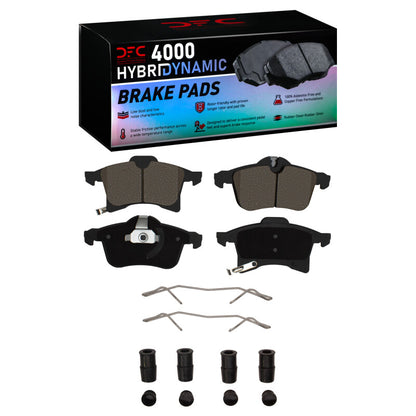 DFC 04-08 Chevrolet Zafira (Mexico) Front 4000 HybriDynamic Brake Pads and Hardware Kit