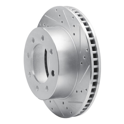 R1 Concepts R1 03-08 Dodge Ram 4000 (Mexico) Front Right Drilled & Slotted Silver Brake Rotor