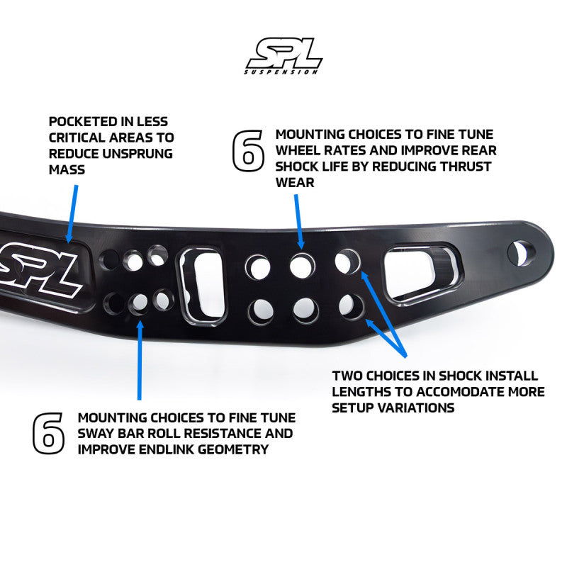 SPL Parts 2013+ Subaru BRZ/Toyota 86 / 2015+ Subaru WRX/STI Rear Lower Camber Arms