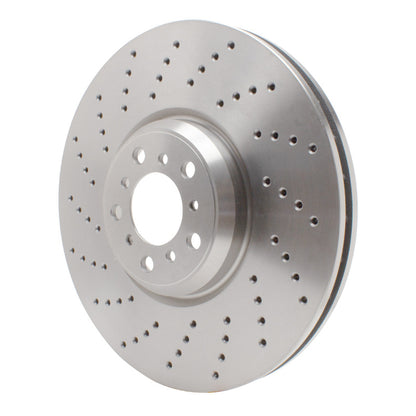 DFC 15-19 BMW X5 Left Front Drilled Brake Rotor