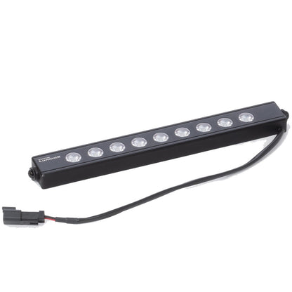 Putco 07-18 Jeep Wrangler - License Plate Frame w/ 10in Luminix Light Bar 3600LM