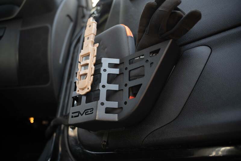 DV8 Offroad 11-18 Jeep Wrangler JK Front Door Pocket Molle Panels